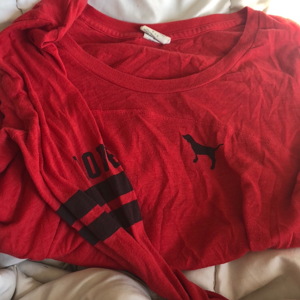 Red PINK long sleeve